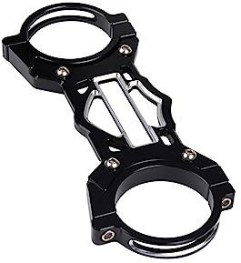 LOTFI Moto Forcella Anteriore Stabilizzatore Shock Supension Staffa Supporto Fit for Harley Davidson Sportster XL 883 1200 Ferro XL883 XL1200 Parte (Size : A)