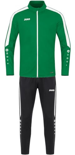 JAKO Kinder Trainingsanzug Polyester Power, Sportgrün, 152
