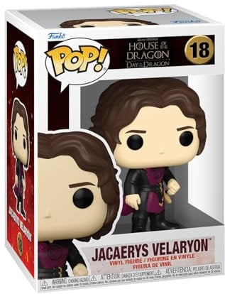 Funko Pop! TV: House of The Dragon - Jacaerys Velaryon - Figura de Vinilo Coleccionable - Idea de Regalo- Mercancia Oficial - Juguetes para Niños y Adultos - TV Fans