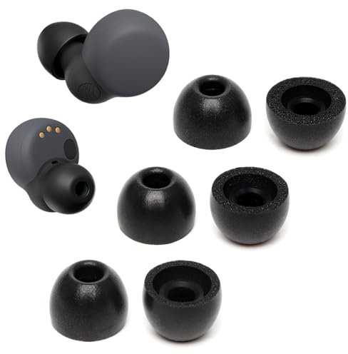 Memory Foam Eartips Ear Buds für Sony Linkbuds S, Ear Tips Replacement Sony Ear Piece Foam Tips for Linkbuds S Fit Charging Case(3 Pairs, SML)