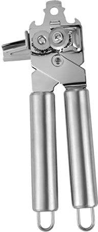 HEMOTON Multifunktions-dosenöffner Aus Edelstahl Mit Sanftem Öffnungsmechanismus Für Dosenarten Einfach Zu Bedienen Und Reinigen Für Ältere Menschen Geeignet Kein Stromanschluss