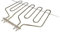 FIGEVIDA RESISTENZA GRIGLIA PIASTRA BARBECUE GRIGLIATUTTO BARBY-Q BQ80 BQ80.X COMPATIBILE PER DELONGHI 5512600008