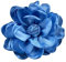 100mm Grande Broche En Tissu Avec Fleur De Broches Délicates Faites à La Main Classique Pour Fête Mariage Danse Banquet Pour Femmes Accessoires De Vêtements Cadeaux De Saint-Valentin (Bleu)