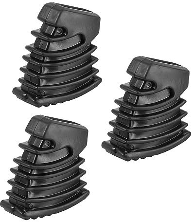 ibasenice 6pièces Caoutchouc Pour Support De De Sol Pour Support De Cymbale Accessoires De Percussion Noir
