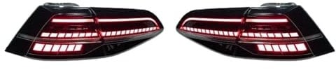 Auto-Rücklichter, 4 Stück, Auto-Rücklichtteile für VW für Golf 7 Mk7 2013, Rücklichter, Rückleuchte, LED-Tagfahrlicht, Blinker, Bremse, Rückfahrparken, Facelift