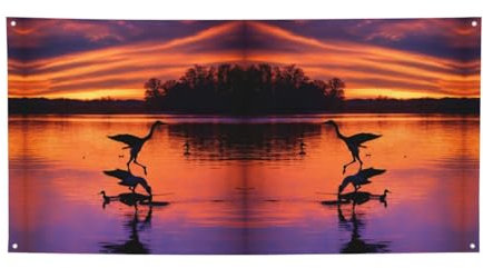 Jagd fliegende Wilde Enten Druck Hintergrund Banner Geburtstag Party Dekorationen Banner Supplies Photo Booth Requisiten Banner