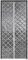 Magnetic Thermal Insulated Door Curtain, Windproof Thickened Soundproof Door Insulation Curtain, Privacy-Protecting Thermal Door-Cover for Winter Heater Room (Gray, 95x210cm)