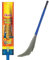 EasyClean No Dust Floor Broom, Traditional Indian Jhadu, Broom Stick For Floor And Ceiling Cleaning, Multipurpose And Washable, Long Handle Cleaning Supplies Plastic Stick - Blue