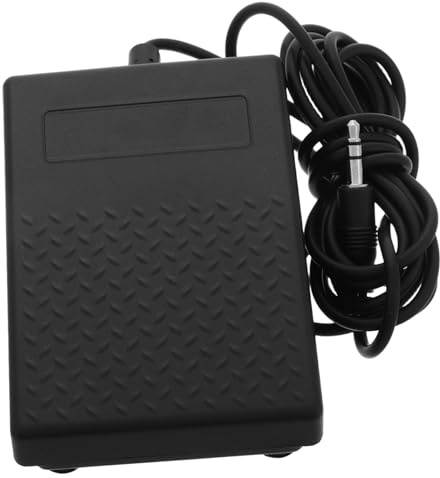 SOIMISS Universelles Sustain Pedal mit Kunststoffgehäuse Midi Verbindungskabel und Vielseitiger Kompatibilität für Elektronische Keyboards und Digitalpianos für Musiker