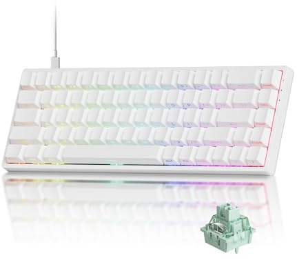 MONSGEEK FUN68 HE Tastatur 65% Hall Effekt Magnetische Schalter Wired