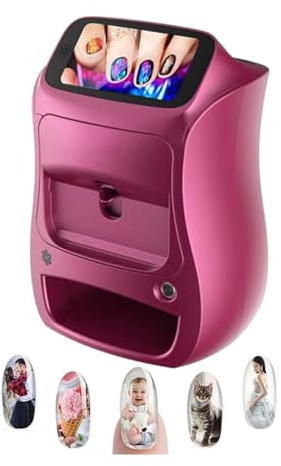 Color Nail Printer, Patterns DIY And Drying In One, Mobile Digital Art, Touch Screen, 3D Automatic, WiFi/DIY