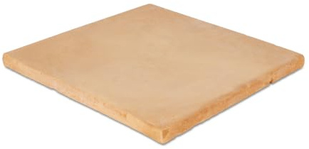 UNOLD Biscotto Pizzastein Eckig - 32 x 32 cm, Made in Italy | Handgefertigter Tonstein für Pizza – Hohe Wärmespeicherung & Anti-Brand-Schutz | für Pizzaofen (Don) Luigi & (Don) Alfredo