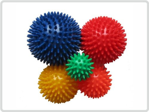 Igelball Igel-Ball Noppenball Massageball, ø 5 cm Farbe: Grün *Top-Qualität zum Top-Preis*
