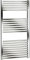 ERCOS Radiateur sèche-serviettes Radiateur sèche-serviettes 1120x600 MM Radiateur de salle de bains chromé, raccords 1/2 Livré avec kit de montage