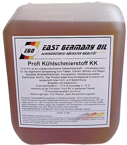 Profi Kühlschmierstoff zum Fräsen, Drehen,Bohren,Sägen und Kühlen (Kanister 5 Liter)