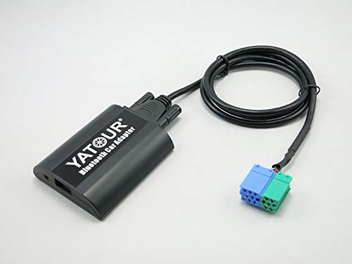 Shine Kompatibel für Becker Mercedes Benz Porsche, Auto Bluetooth-Adapter Stereo Aux Adapter mit USB 3,5 mm Audio Eingang for Becker 2234,2235 CDR 22 1994-2002(bta-bek)