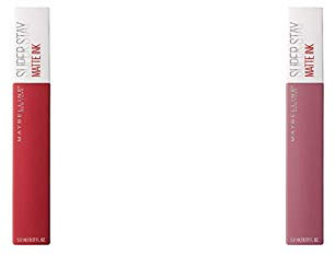 Maybelline New York Superstay matte ink 20 pioneer + matte ink 15 lover
