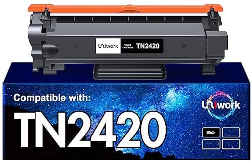Uniwork TN2420 TN-2420 TN 2420 TN2410 für Toner Brother MFC L2710DW TN-2410 TN 2410 MFC-L2710DW MFC-L2710DN HL-L2350DW HL-L2310D DCP-L2530DW MFC-L2750DW DCP-L2510D MFC-L2730DW HL-L2375DW DCP-L2550DN