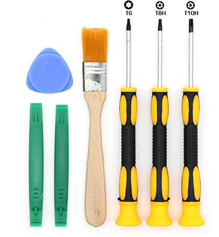 LC-Tools Juego T6 T8H T10H Destornillador Kit de Herramientas de reparación para Xbox One/360 Controller/PS3/PS4