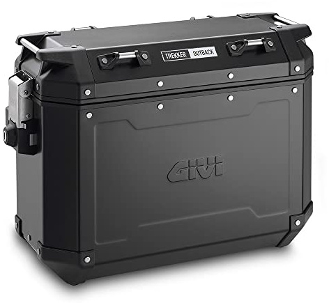 Trekker Outback Seitenkoffer-Satz Alu schwarz