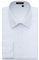 HISDERN Men's White Dress Shirt Long Sleeve Regular Fit Casual Shirt Wedding Button Down Formal Business White L