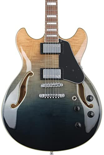 Ibanez Artcore AS73FM-TIF Transparent Indigo Fade - Halbakustik Gitarre