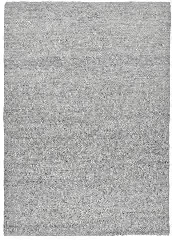 Theko Original Berber Teppich aus 100% nachhaltiger Schurwolle; handgeknüpft, weich und robust aus Marokko | 170 x 240 cm; Farbe: Sand | Florrfäden: ca. 102400 markenteppiche - Taza Royal