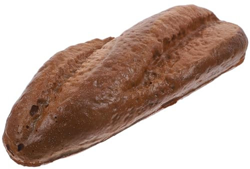 VOSAREA Künstliches Brot, Lebensechte Lebensmittel Brot Modell Künstliche Lebensmittel Brot Deko Bäckerei Künstliches Käsebrot für Display Foto Requisiten, Käsebrot