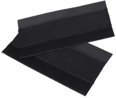 Fahrrad Kettenstrebenschutz Rahmenabdeckung Neopren, 2 Stück | Schützt den Rahmen vor Kerben und Kratzern, Nylon-Schicht widersteht Kettenschlag-Behinderung