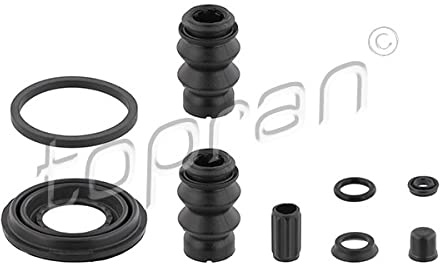 TOPRAN Reparatursatz, Bremssattel 117203 Hinterachse rechts | Kompatibel mit: SEAT ALTEA, ALTEA XL, LEON, SKODA OCTAVIA II, OCTAVIA II Combi, SUPERB II, SUPERB II Kombi, YETI, VW BEETLE
