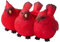 RNCOZE Kardinal-Trio-Pflanzgefäß, 16,7 x 8,9 cm, Kunstharz, rote Vögel, Blumentopf, Sukkulenten, Kaktus, Blumentopf für Zuhause, Wohnzimmer, Büro, Dekoration