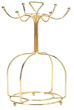 LICHENGTAI Soporte para Colocar Juego de Tazas Y Platos de Café, Estante para Secado de Tazas, Tazas de Café Soporte Colgante Organizador, Estante de Almacenamiento de Taza de Café