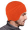VIAUMBR Wintermütze Herren haube strickmütze Kopfbedeckung Mütze Damen Winter Unisex warme Dicke Skimütze 19 Orange