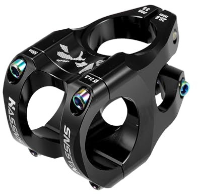 A ABSOPRO Mountain Bike Stem Handlebar 35mm Aluminium Alloy Black