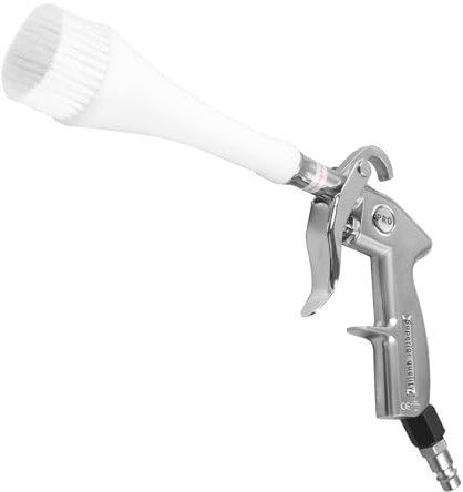 MaxEarn Dry Blow Gun, Car Compressed Blow Cleaning Gun 6-9.2 bar, High Pressure Air Blow Guns for Interior Car Care and carpets Dust Removal