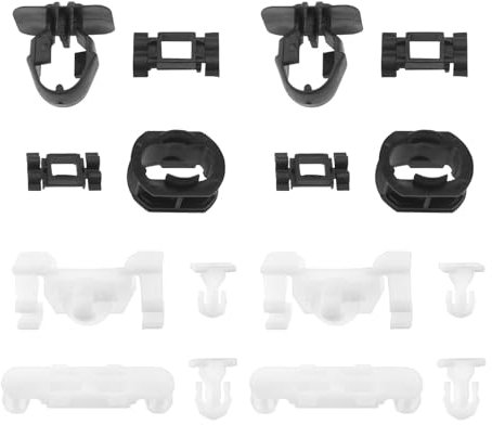 SG Store 80 Stück Seitenleisten-Clips Seitenschweller Verkleidung Reparatursatz A0099884078 A0099884178 A0099884278 Kompatibel mit Mercedes-Benz W202 S202 W210 S210