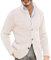 Cardigan Herren Strick Anzugjacke Blau Männer Regular Fit Strickjacke Frühling Herbst Freizeitanzug Blazer Klassisch Sakko Geeignet Für Party Datum Abschlussball Hochzeit Smoking