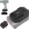 UNIKI Adattatore per batteria Einhell a Parkside, ricambio per batteria al litio Einhell da 18 V su Parkside da 20 V su batteria al litio Einhell da 18 V