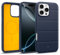 Caseology Athlex Mag für iPhone 16 Pro Max Hülle [Sandsteinstruktur für Kratzfestigkeit] Magnetische Schutzhülle mit Fallschutz in Militärqualität für iPhone 16 Pro Max – Active Navy