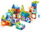 AMFUN 75PC Magnetic Building Blocks Tiles, 3D Clear STEM Magnets Construction Toys, Kids Learning Educational Construction Toys, for Boys Girls Present Age 3+ Year Old Gift