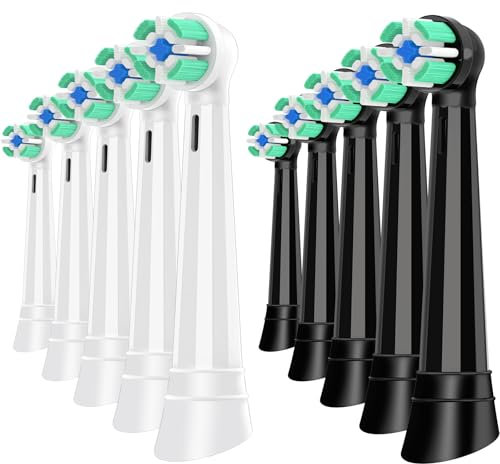 Lanveda Ersatzköpfe kompatibel mit Oral B iO Ersatzköpfen, Zahnbürstenköpfe kompatibel mit Oral B iO 2 3 4 5 6 7 8 9 10 Series Elektrische Zahnbürstengriffe