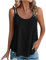 Anzeigen Angebote Des Tages Heute Die Discounter Sale Angebote Meine Bestellungen Tank Top Damen Spaghettiträger Tops Ärmellos Tanktops Sommer Oberteile Casual Trägertop mit Öse Stickerei Blusen