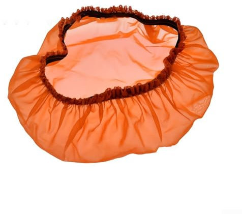 Copertura per filtro dell'aria lavabile con polsino elastico per la massima protezione (arancione)