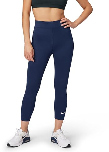 Nike Sportswear Classics 7/8-Leggings Mit Hohem Bund Für Damen, Midnight Navy/Sail, DV7789-410, M