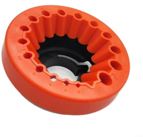 CWOQOCW Professional Drill Bit Sharpener Tool With Stand Multipurpose Portable Grinder For Drill Bits Storage Maintenance Multiple Specifications (Orange)