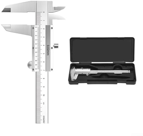 Calibre de precisión compacto de 100 mm para controles dimensionales a pequeña escala en la fabricación de joyas, reparación de relojes y construcción de modelos