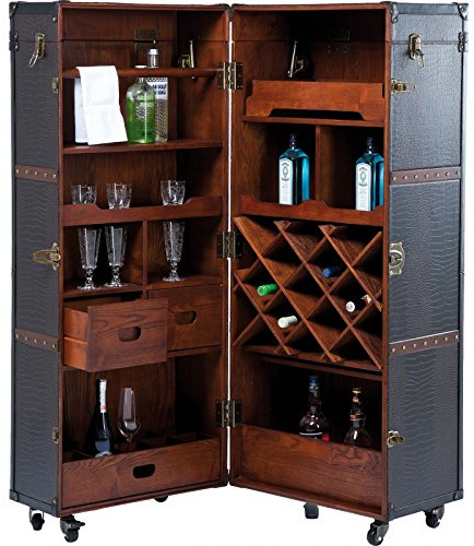 Kare Design - 73933 armadio valigia Bar Colonial