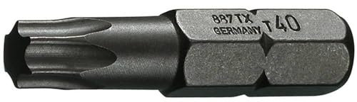 Gedore 687 TX T30 S-010 – TIP SCREWDRIVER 1/4, Package ventajoso 10 Pcs, Torx T30
