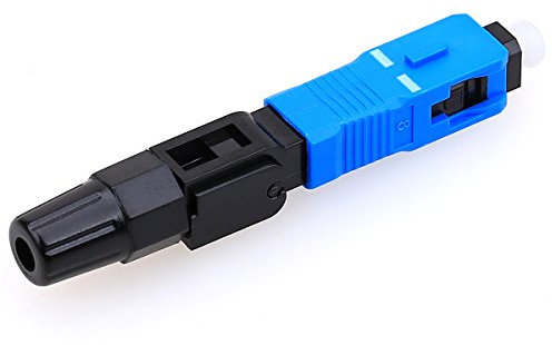 Ftth Fiber Optical Cable Connector SC UPC Optic Fiber Drop Cable Quick Cold Jiezi Connecting Adapter 10pcs