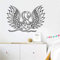 Schwan Muster Wandtattoo Für Mädchen Zimmer Schöne Vogel Wandkunst Schwan Wanddekor Tier Aufkleber Wohnzimmer Haus Dekoration D756